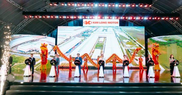 KIM LONG MOTOR truck manufacturing plant inaugurated in Hue