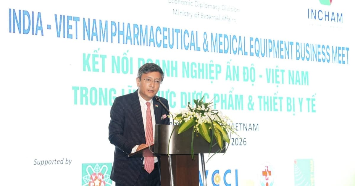 India - Vietnam pharmaceutical & medical equipment business meet held in Hanoi