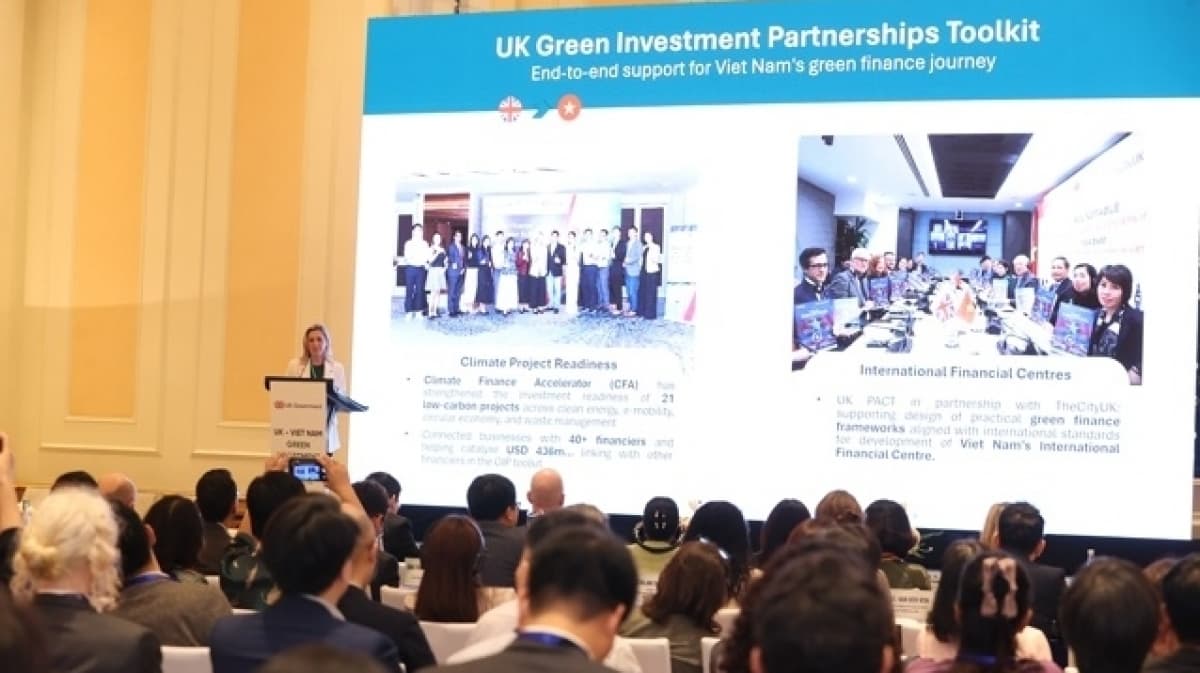 Vietnam - UK strengthen cooperation in green finance, clean energy, and climate-resilient growth