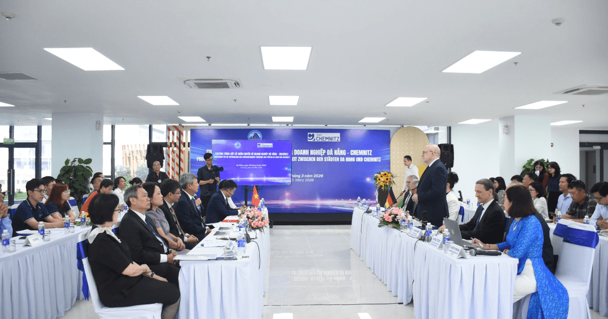Da Nang city and Chemnitz (Germany) strengthen cooperation in semiconductor and AI