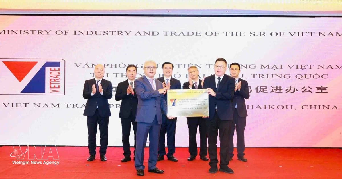 Vietnam Trade Promotion Office inaugurated in China’s Haikou city