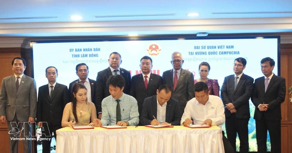 Lam Dong province promotes trade, tourism ties with Cambodia