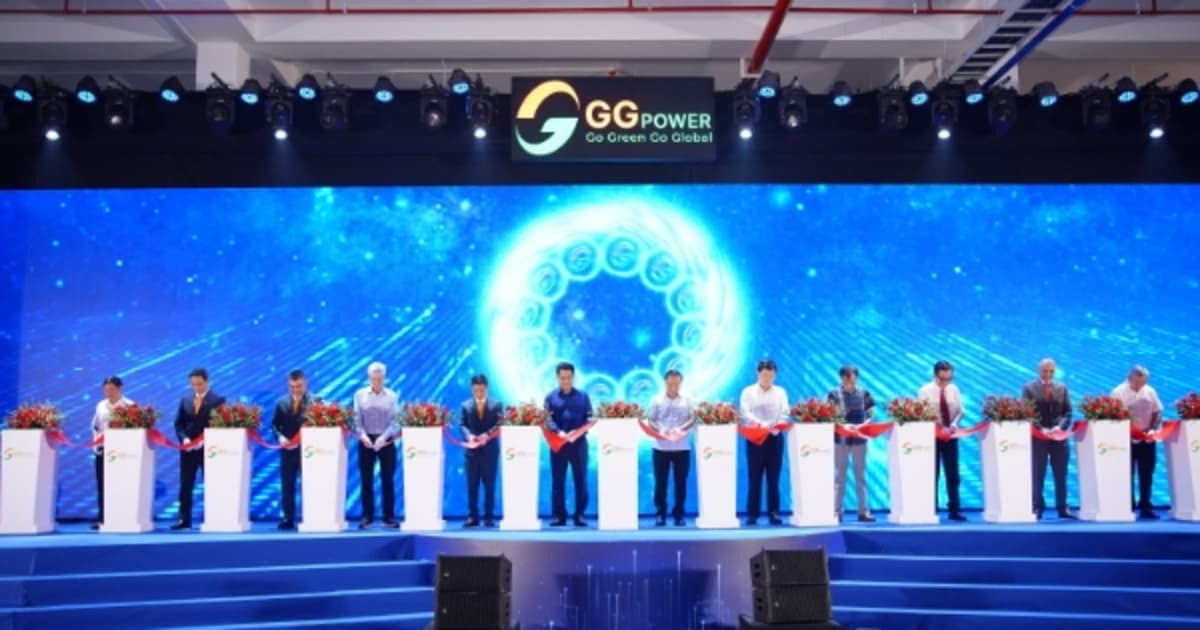 New energy storage battery factory launched in Hung Yen