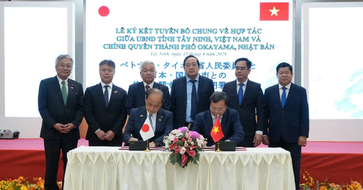 Tay Ninh strengthens cooperation in human resource training with Japan’s Okayama