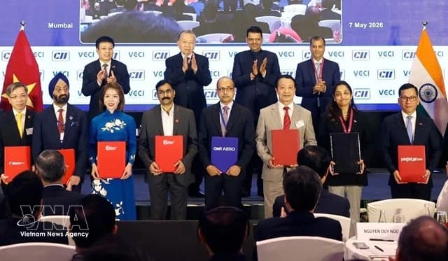 Vietjet promotes aviation infrastructure, technology connectivity between Vietnam and India