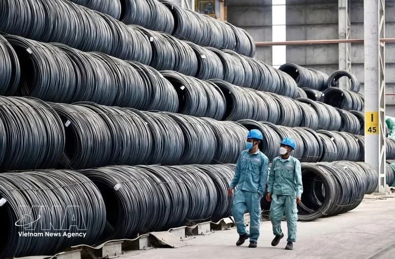 Viet Nam named among global top 10 steel producers for first time