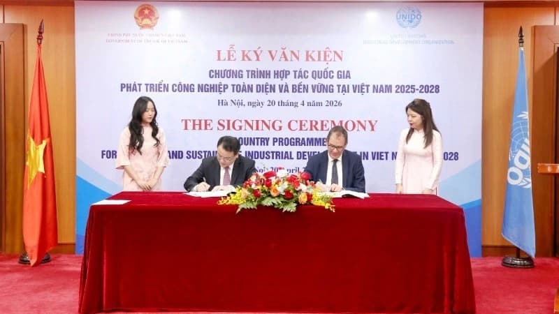 Cooperation programme to support Viet Nam’s inclusive and sustainable industrial development