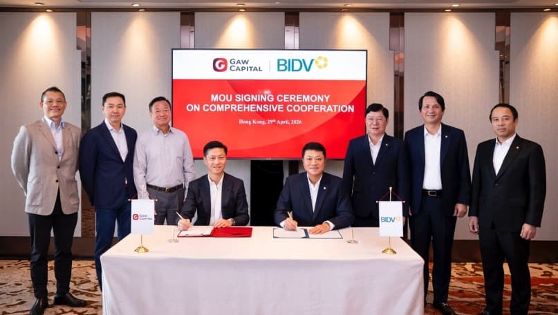 BIDV and Gaw Capital Partners Strengthen Cooperation to Promote High-Quality Investment Projects