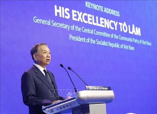 General Secretary, President To Lam Delivers Keynote Address at Shangri-la Dialogue 2026