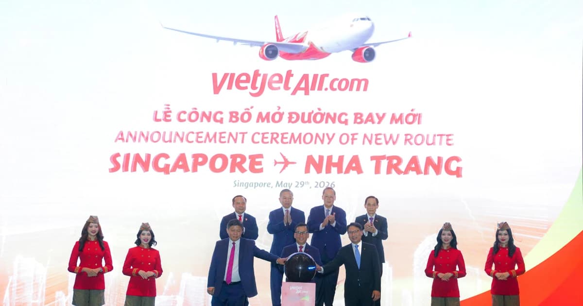 Vietjet announces Nha Trang–Singapore route