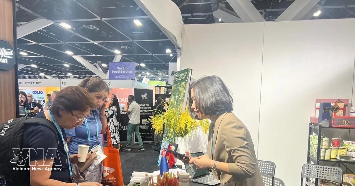 Vietnamese products make strong impression at Foodservice Australia 2026