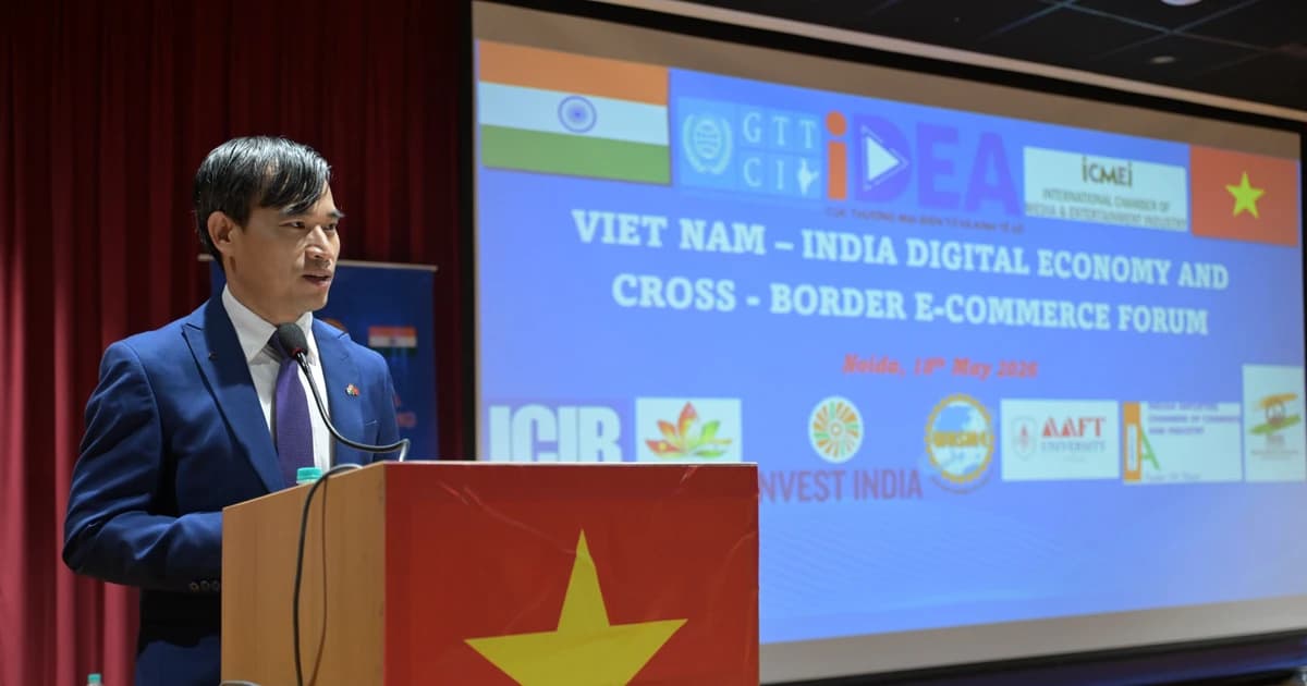 Vietnam, India promote digital economy cooperation towards 25 bln USD trade target