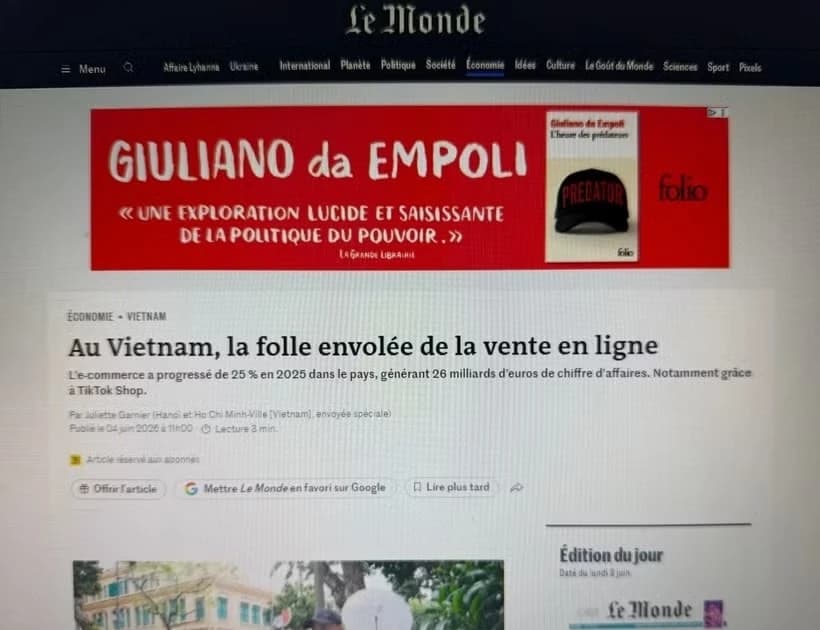 Digital economy fuels new growth momentum in Vietnam: French daily