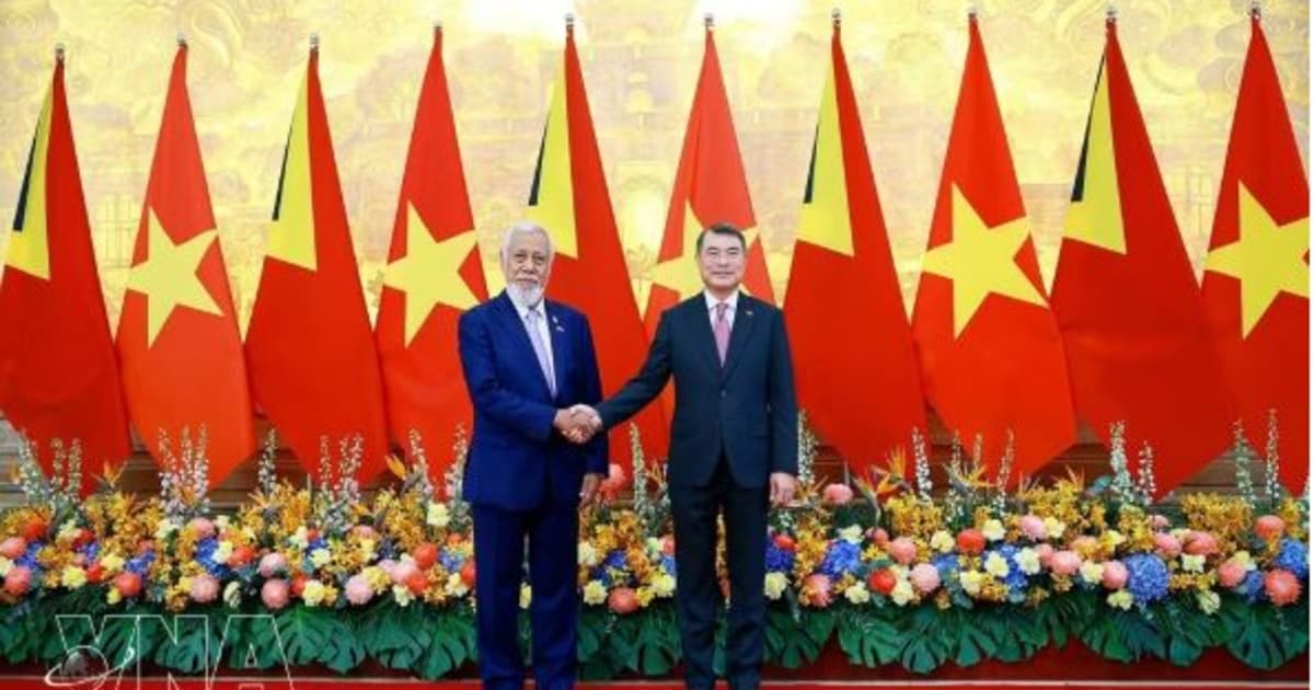 Vietnam, Timor-Leste agree to expand multifaceted cooperation
