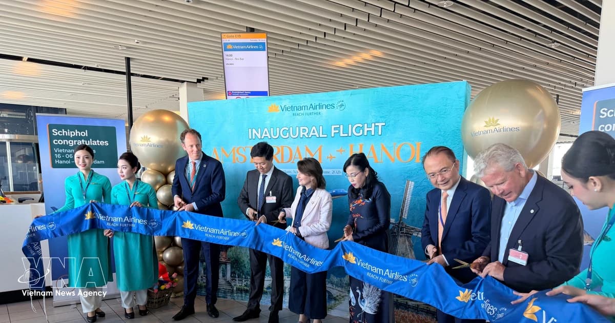 Hanoi – Amsterdam direct route realises Vietnam Airlines’ ambition to expand reach in Europe