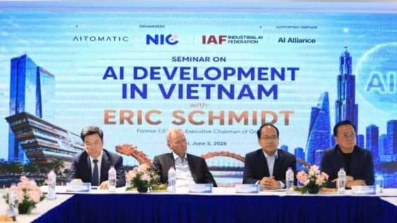 Vietnam has potential to become an AI leader: former Google CEO