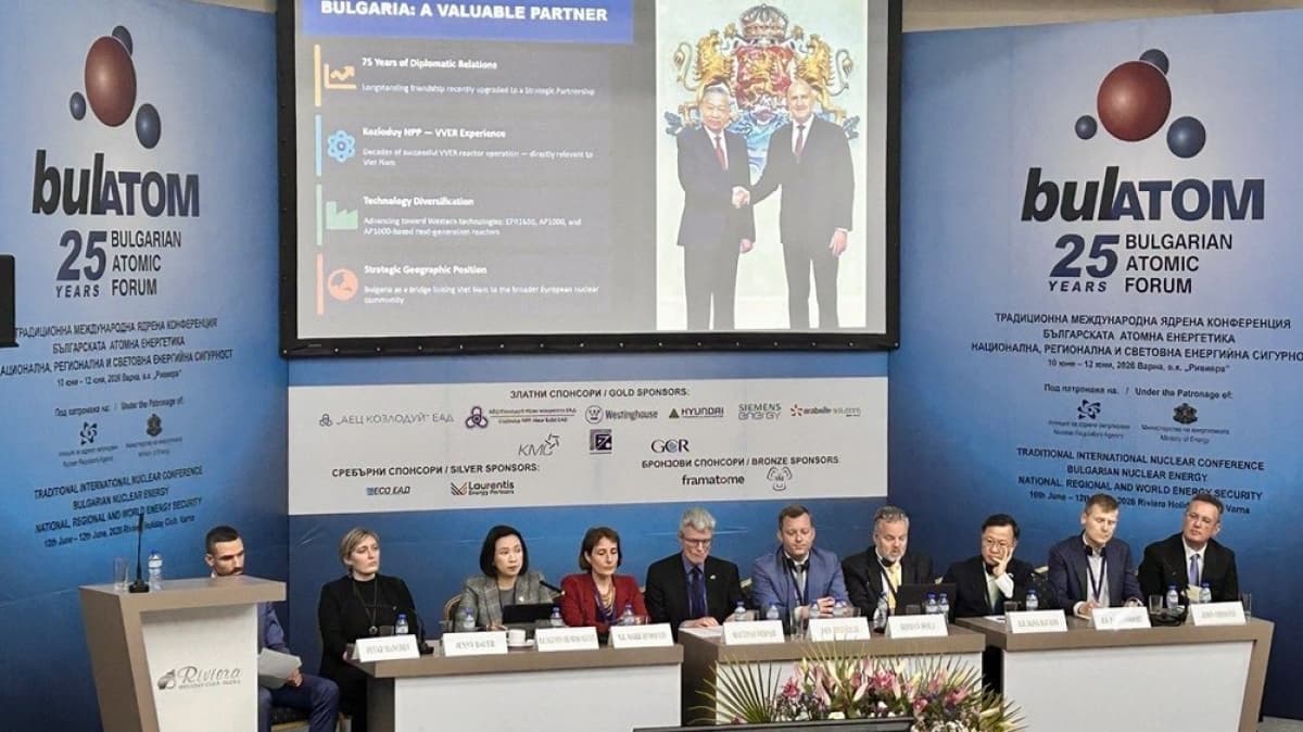 Ambassador Nguyen Thi Minh Nguyet attends international conference on nuclear energy in Varna, promoting Vietnam-Bulgaria cooperation