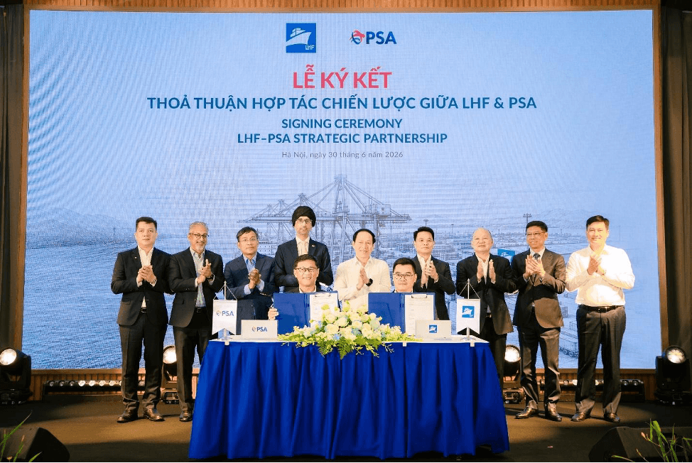LHF and PSA are collaborating to develop a deep-water port with a capacity of 4.5 million TEU in northern Vietnam.