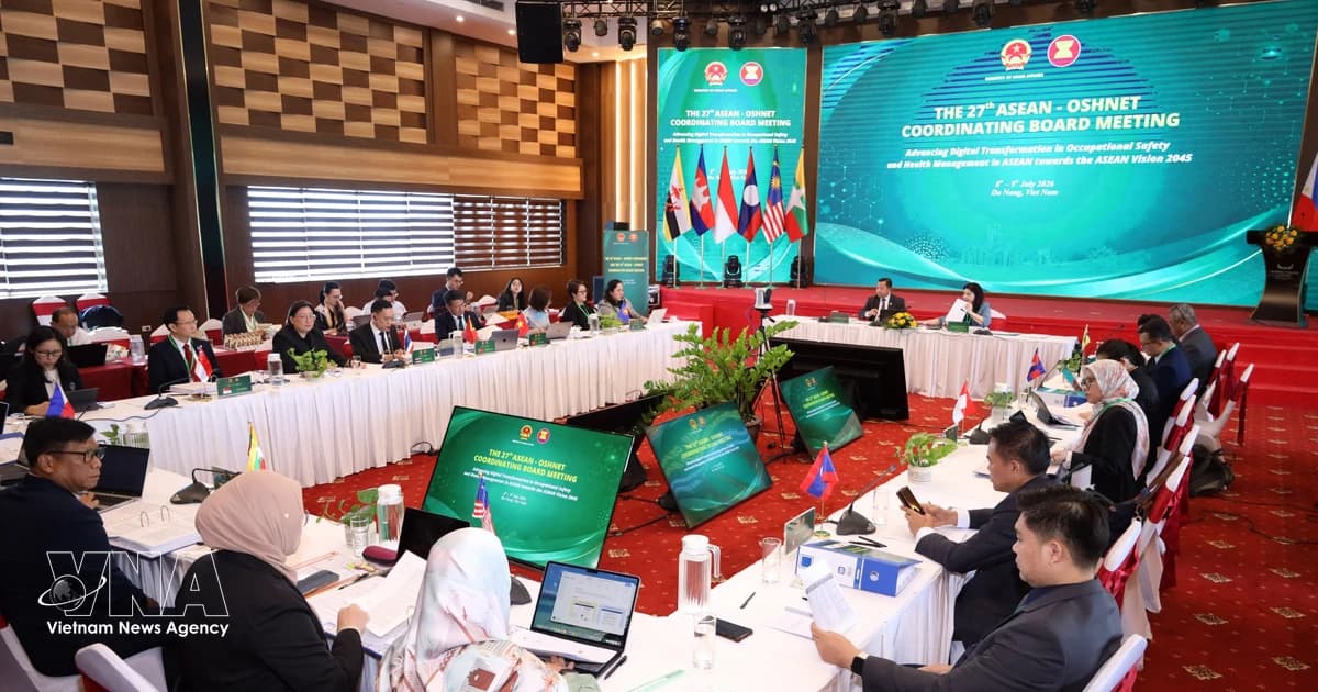 Vietnam takes over ASEAN-OSHNET chairmanship at Da Nang meeting