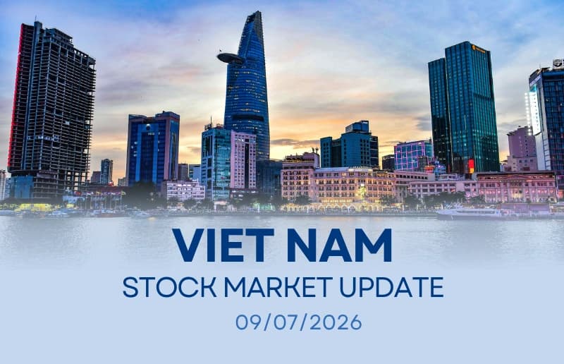 Infographic: VN-Index down 0.7% on July 9