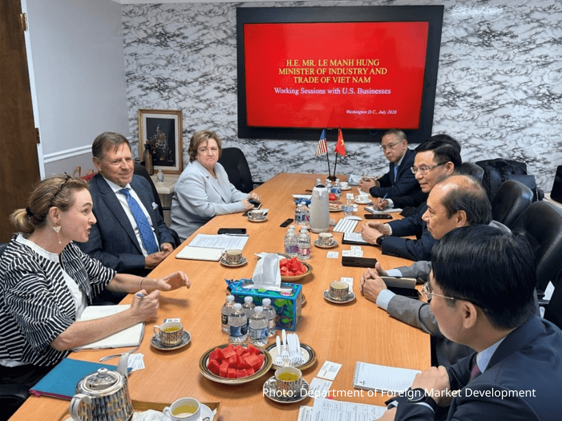 MoIT leader holds talks with U.S. businesses