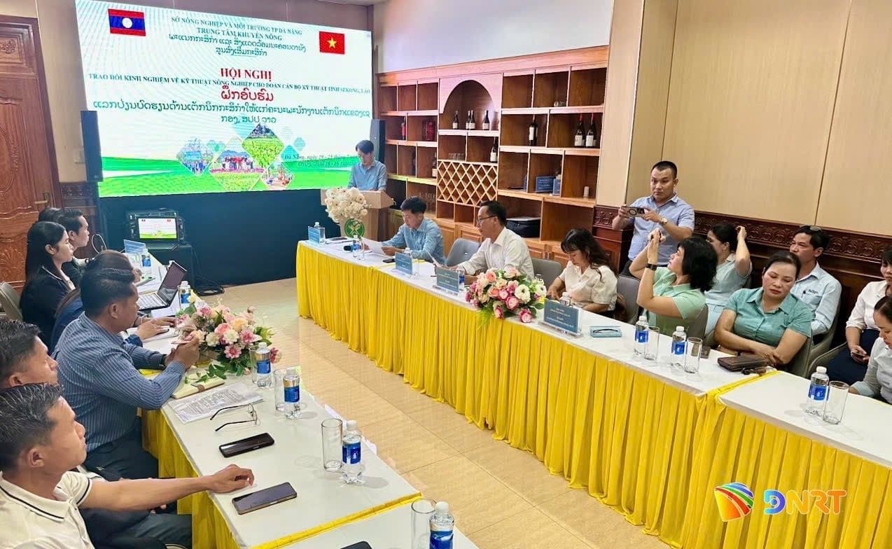 Da Nang Shares Agricultural Techniques with Lao Officials from Sekong Province