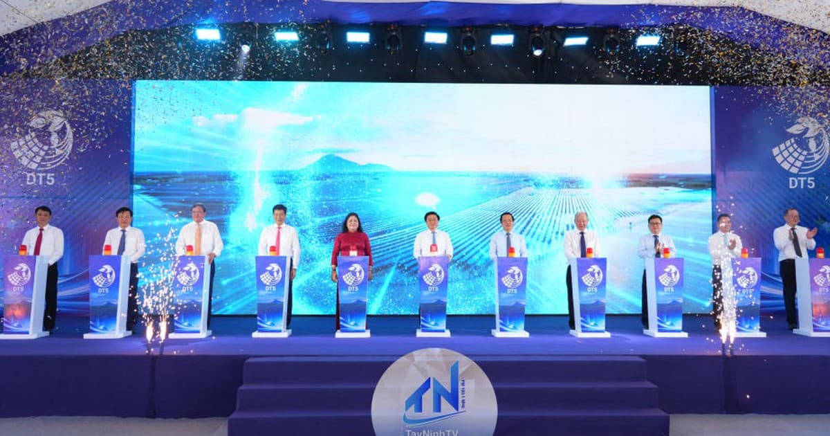 Construction begins on 450MW solar power plant in Tay Ninh