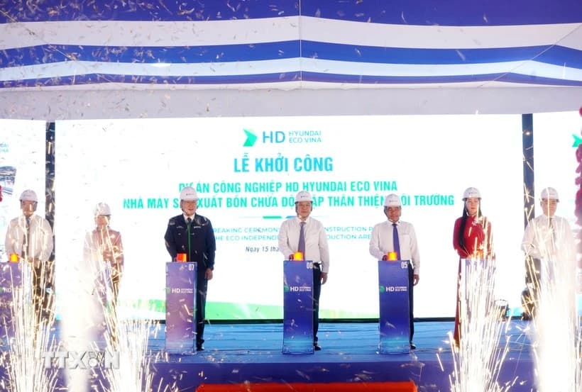 HD Hyundai Eco Vina invests 116 million USD in expanding plant in Quang Ngai
