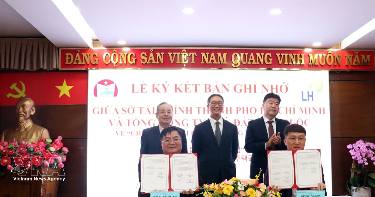 Ho Chi Minh City, Korean state developer cooperate on smart urban development