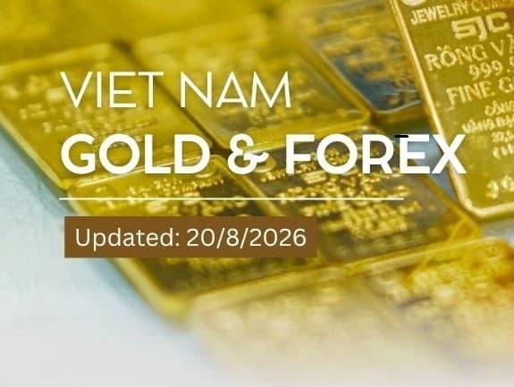 Infographic: SJC gold prices surge by nearly 4 million VND per tael on August 20