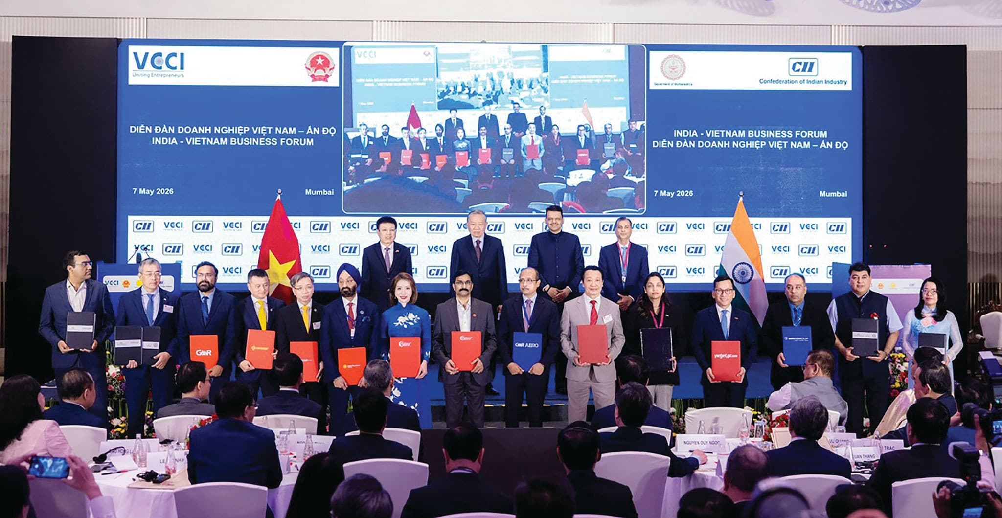 “Diplomacy Paves the Way – Businesses Move Forward – The Economy Takes Off” Assoc. Prof. Dr. Ho Sy Hung, President of the Vietnam Chamber of Commerce and Industry