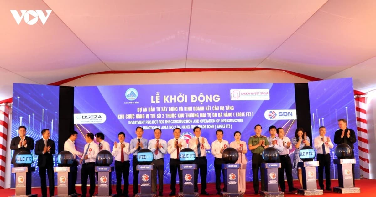 Da Nang breaks ground on first infrastructure project in FTZ