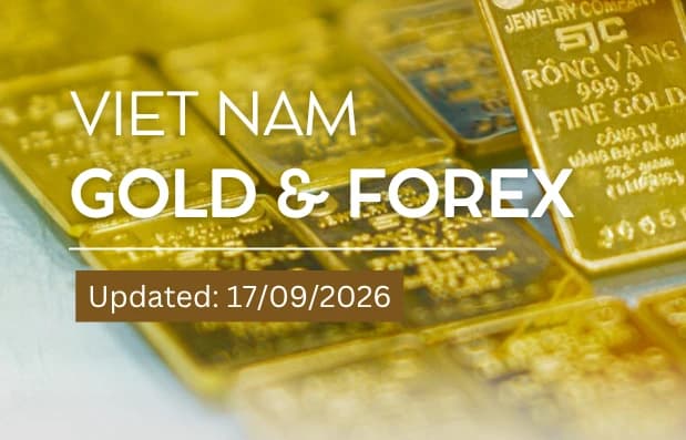 Infographic: SJC gold prices drop sharply in line with global prices on September 17