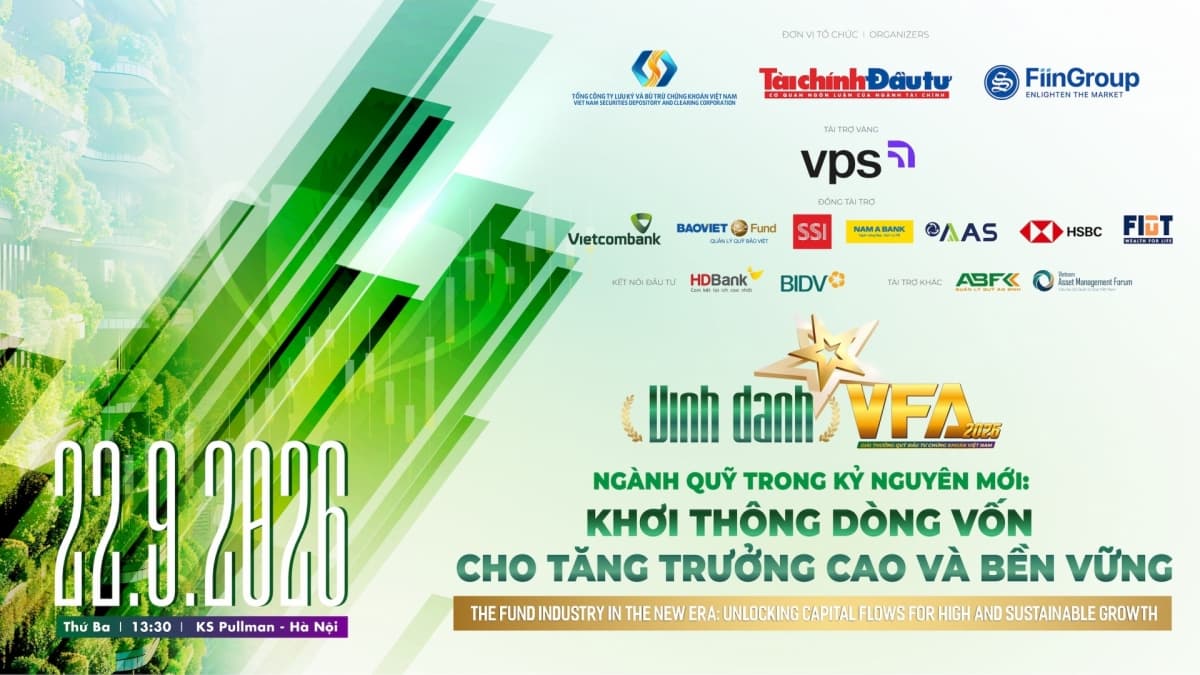 VFA 2026 to honour Vietnam’s securities investment funds