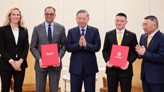 Sun Group, Marriott International exchange strategic cooperation document in US