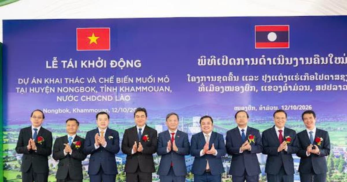 Vietnam’s Vinachem resumes $492 mln potash mining project in Laos