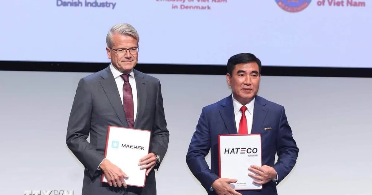 Hateco Group teams up with Danish giant Maersk in developing Railway Container Terminal in Viet Nam