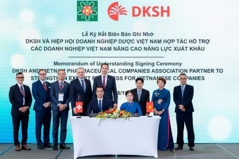 DKSH and Vietnam Pharmaceutical Companies Association Partner to Strengthen Export Readiness of Vietnamese Pharmaceuticals Companies