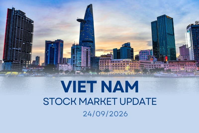 Infographic: VN-Index down 1.47% on September 24