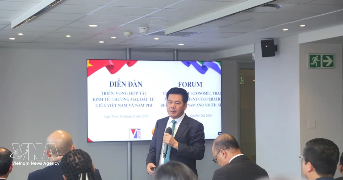 Vietnam, South Africa seek to unlock economic potential