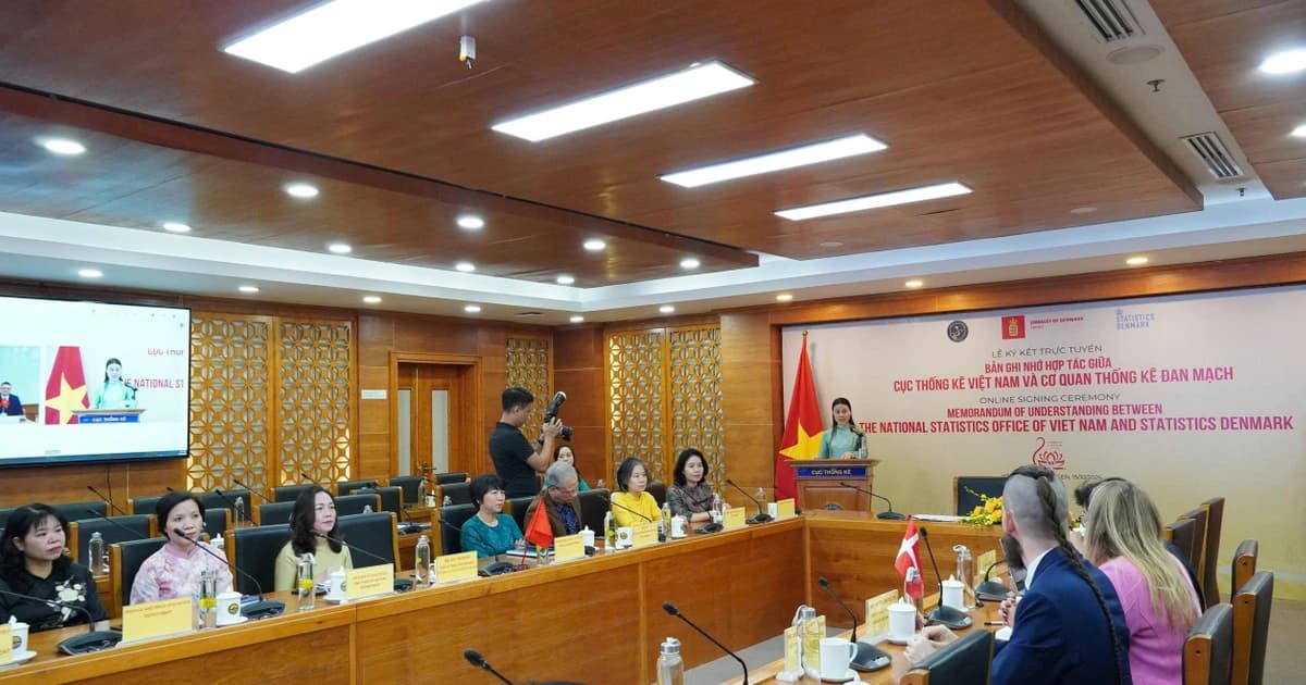Vietnam, Denmark strengthen cooperation in official statistics, digital transformation