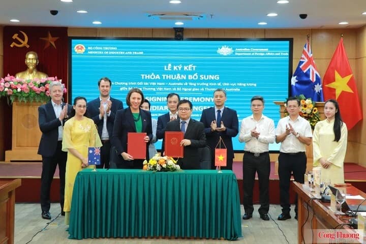 Supplementary agreement for Vietnam – Australia energy cooperation project inked