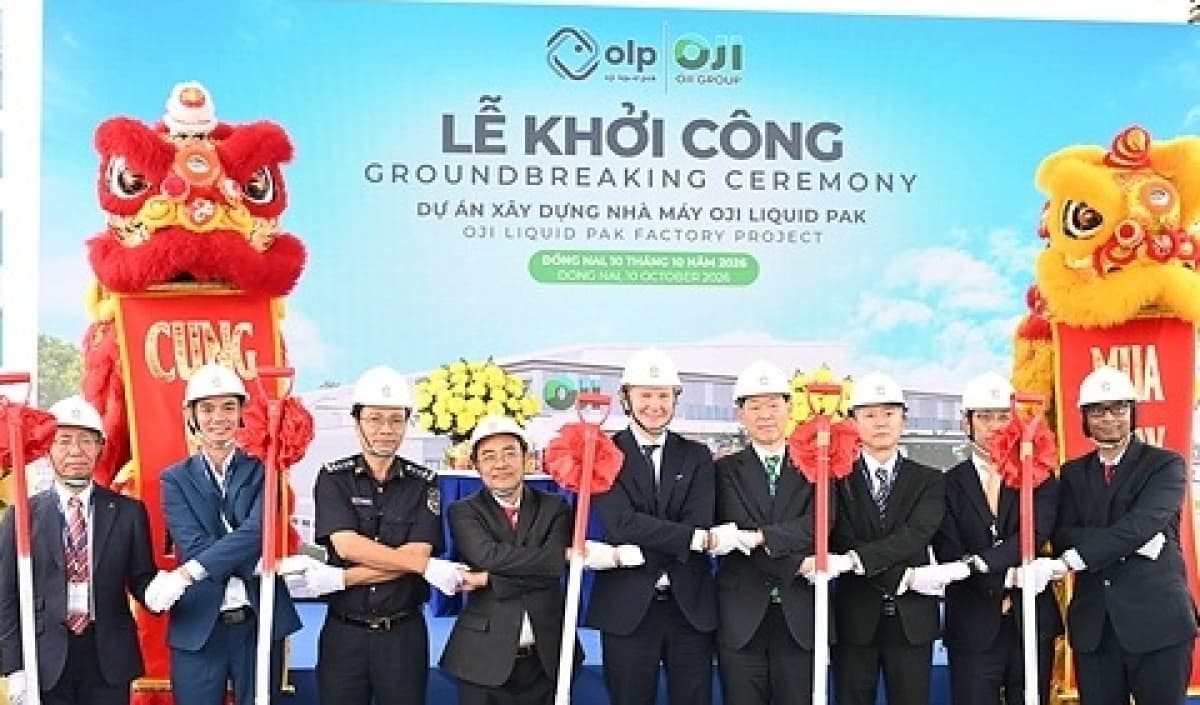 OJI Group invests in $110 million aseptic carton packaging plant in Vietnam