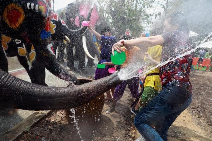 As drought bites, Thai cities urged to rein in festive water fights