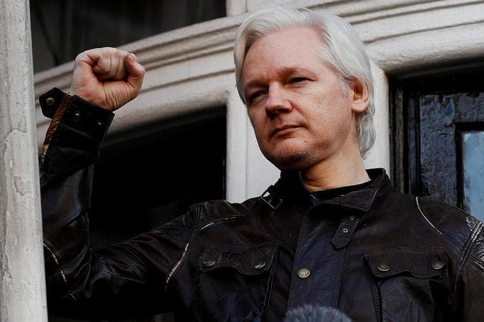 Julian Assange arrested by British police at Ecuadorean embassy