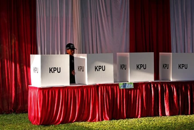 In world's biggest one-day election, Indonesia votes for its president