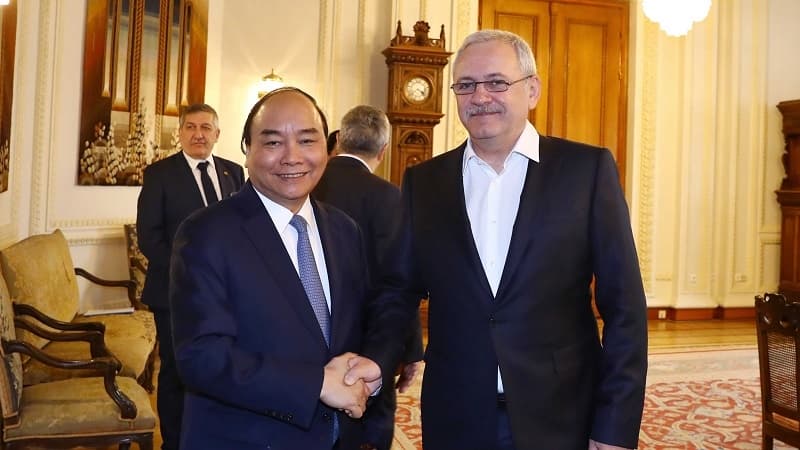 PM Phuc meets leader of Romania’s Chamber of Deputies