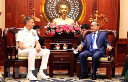 USINDOPACOM Commander welcomed in Ho Chi Minh City