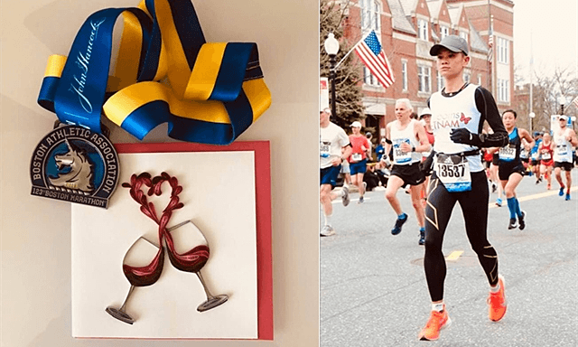 Chi becomes first Vietnamese woman to complete Boston Marathon