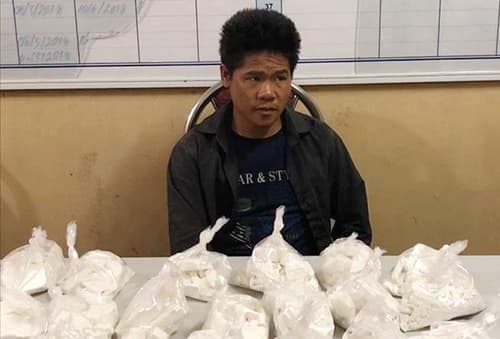 Man arrested with 6.5 kg of heroin on Vietnam border with Golden Triangle